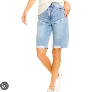 Joe’s Jean Easy  Winkler Cut Hem Burmuda Shorts